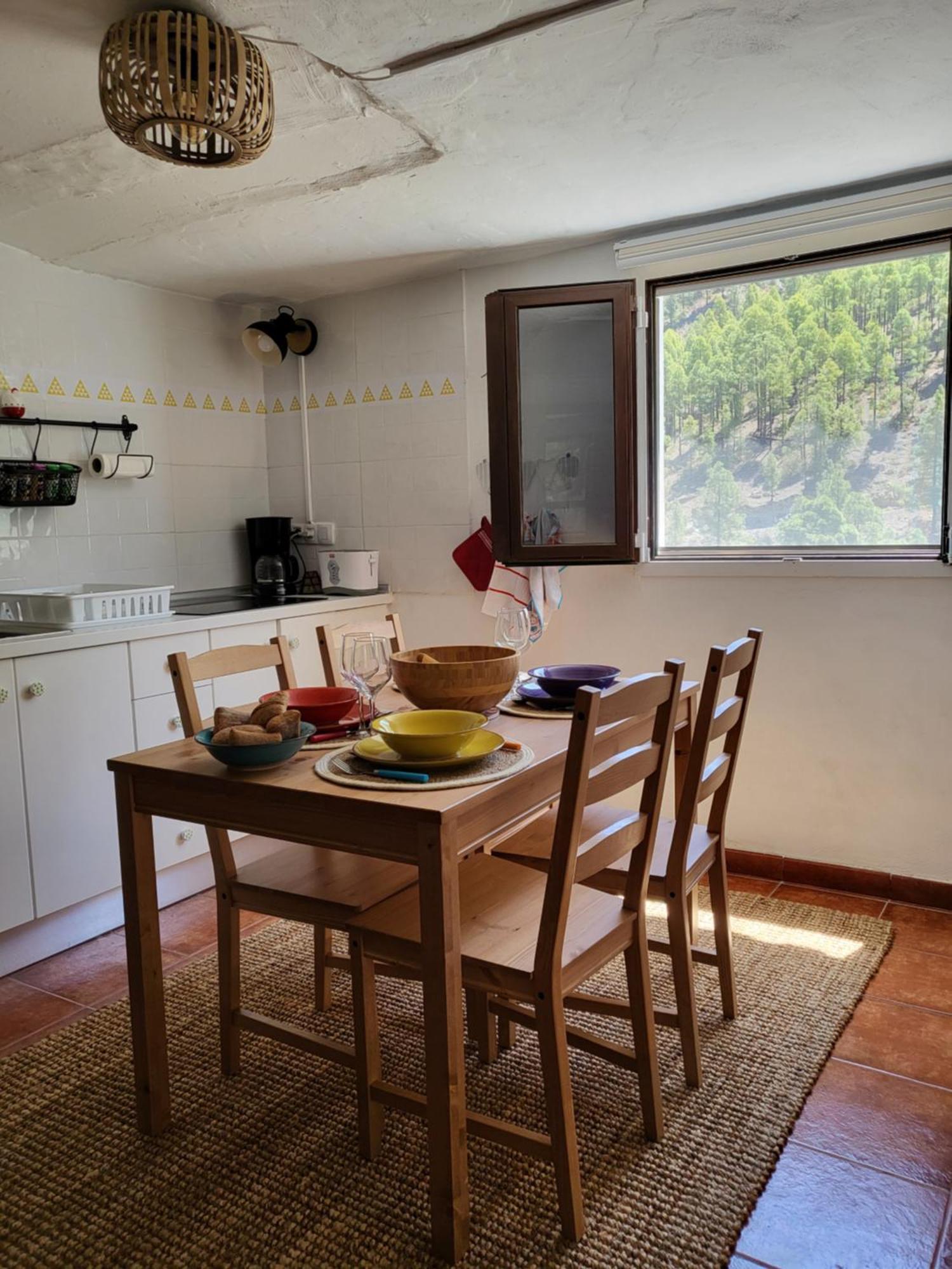 Casa Rural Los Pinares El Juncal De Tejeda Екстер'єр фото